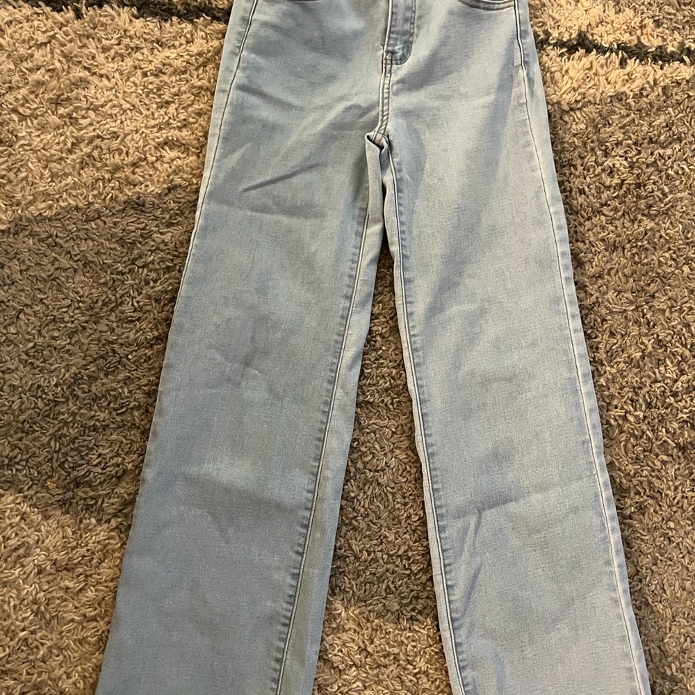GOGO Light Blue Kids Casual Bottoms